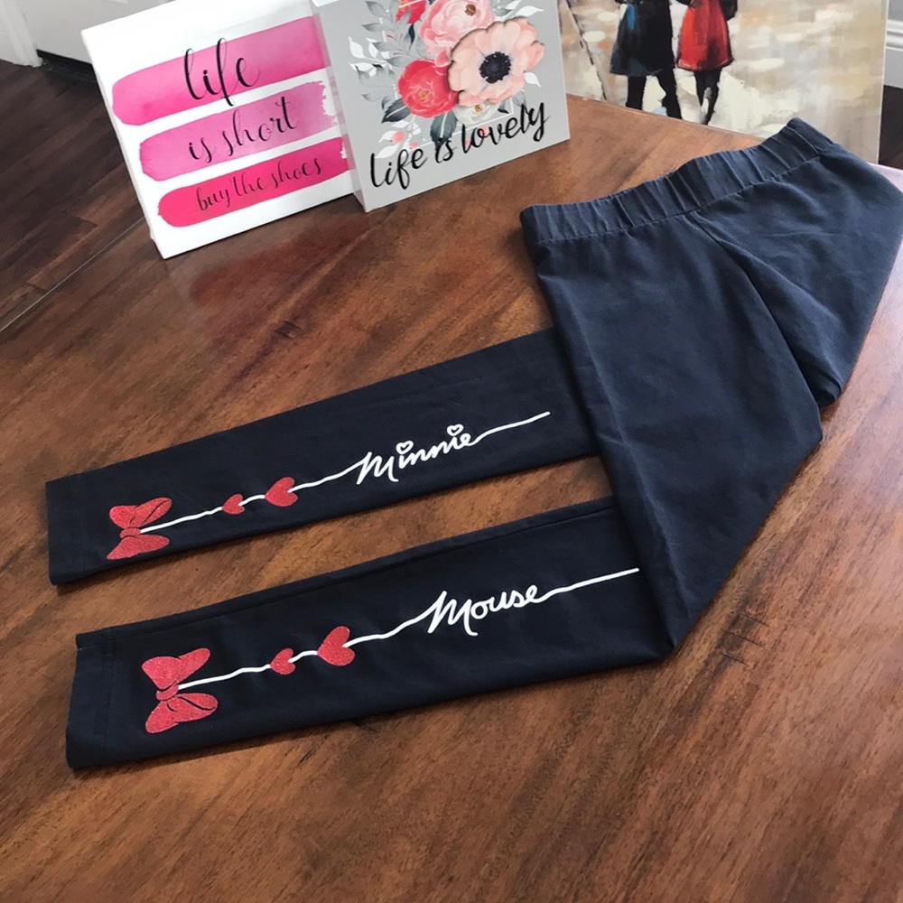 Disney Minnie Mouse Leggings, Women’s Xs